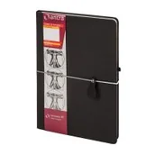 Notesy i bloczki - ANTRA Notes B5 Kropki Renesans Czarny ANTRA - miniaturka - grafika 1