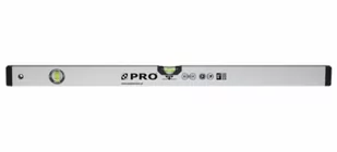 Pro POZIOMICA WSKAŹNIK POZIOMU I PIONU ANODOWANA 80CM 110-08 - Poziomice, łaty, miary - miniaturka - grafika 1