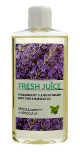 Elfa PHARM FRESH JUICE pielęgnacyjny olejek do masażu MINT & LAVENDER + ALMOND Oil 150 ml 17969 - Olejki i świece do masażu - miniaturka - grafika 1