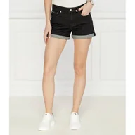Spodnie sportowe damskie - Calvin Klein Jeans Szorty Regular Fit - miniaturka - grafika 1
