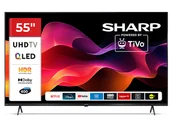 Telewizory - SHARP QLED 55HM5446E 55" 4K TiVo OS Dolby Vision Czarny - miniaturka - grafika 1