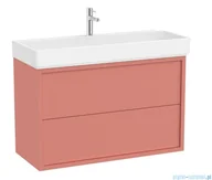 Szafki łazienkowe - Roca Tura Unik zestaw szafka z umywalką 100x43x60 TERAKOTA A852035560 - miniaturka - grafika 1
