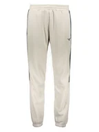 Spodnie sportowe męskie - Mizuno Spodnie sportowe w kolorze beżowym - miniaturka - grafika 1