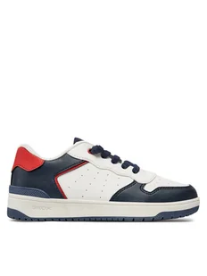 Geox Sneakersy J Washiba Boy J45LQB 05411 C0899 D Biały - Buty dla chłopców - miniaturka - grafika 1