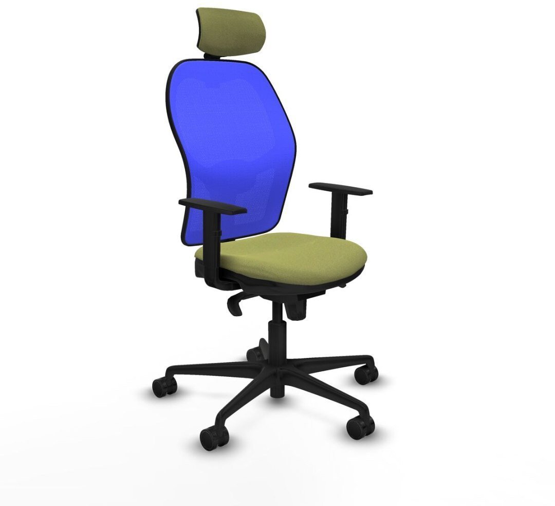 Krzesło Biurowe z Zagłówkiem Piqueras y Crespo 1D036N2 Kolor Zielony