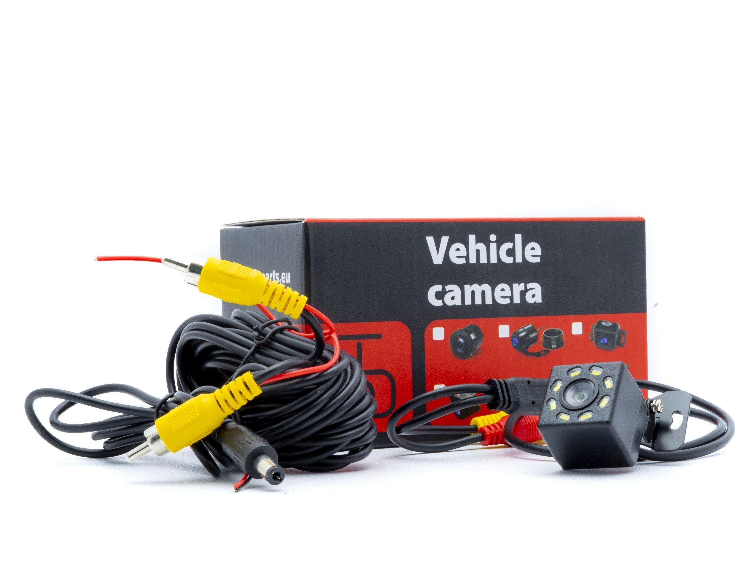 Einparts Automotive EINPARTS KAMERA COFANIA DO SAMOCHODU Z RĘKAWICZKAMI I KABLEM ZASILAJĄCYM