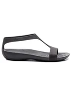 Sandały damskie - Crocs Sandały Serena Sandal W 205469 Czarny - miniaturka - grafika 1