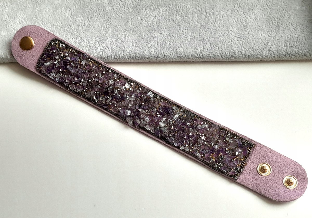 Ametyst Kamienie Zatrzask