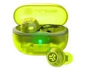 Słuchawki - Jlab Go Pop ANC Transparent Neon - miniaturka - grafika 1
