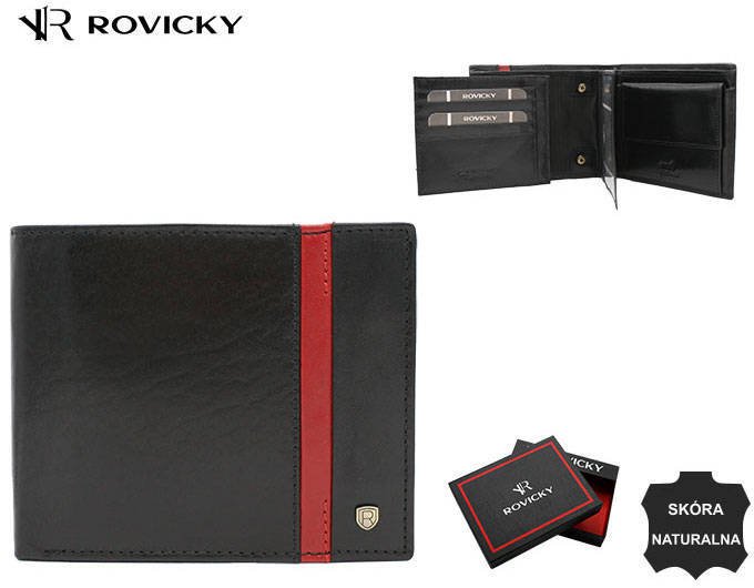 Elegancki, Skórzany Portfel Męski