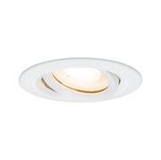 Oprawy, klosze i abażury - Light Prestige Lagos oczko IP65 ruchome białe LP-4425/1RM WH - miniaturka - grafika 1