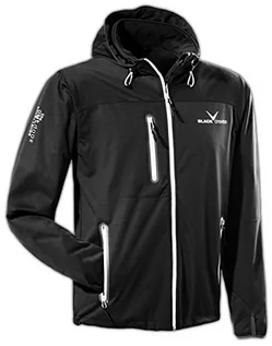 Kurtki męskie - Black Crevice męska kurtka softshell, bcr3620, wielokolorowa, xl BCR3620-BW_Black/White_XL - grafika 1