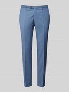 Spodnie męskie - Spodnie garniturowe w jednolitym kolorze model ‘Pascal’ - miniaturka - grafika 1