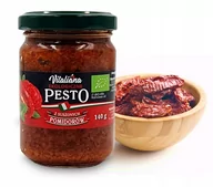 Sosy w słoikach - NaturaVena Pesto z Suszonych Pomidorów 140g - NaturaVena NAVPESSUPO140 - miniaturka - grafika 1