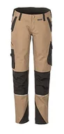 Spodnie damskie - Planam Planam Rozmiar 46 Damskie spodnie robocze Norit Piaskowy czarny Model 6413 6413046 - miniaturka - grafika 1