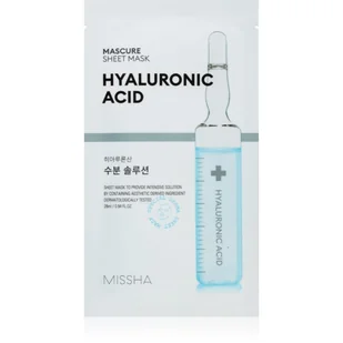 Missha Mascure Hyaluronic Acid maska w płacie - Maseczki do twarzy - miniaturka - grafika 1