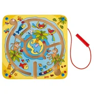 Łamigłówki - Goki Labirynt magnetyczny Wyspa 53818 - miniaturka - grafika 1