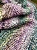 Apaszki i szaliki damskie - Przebiśnieg / chusta z Noro - miniaturka - grafika 1