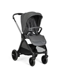 Chicco Bellagio Wózek głęboko-spacerowy Black satin + fotelik Kory plus - Wózki dziecięce - miniaturka - grafika 1
