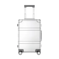 Walizki - Walizka kabinowa NINETYGO Metal 55cm srebrna - miniaturka - grafika 1