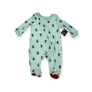 Zielony pajacyk ��pioszki niemowl��ce OKIE DOKIE 3M - Pajacyki dla niemowląt - miniaturka - grafika 1