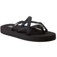 Klapki i japonki damskie - Teva Japonki Olowahu 6840 Mix B Black On Black - miniaturka - grafika 1
