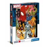 Puzzle - Clementoni Puzzle 1000 elementów Marvel 80 GXP-767269 - miniaturka - grafika 1