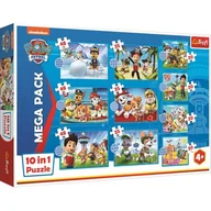 Pozostałe książki - 10 in 1 Puzzle  Paw Patrol - miniaturka - grafika 1