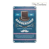 Wyposażenie studia tatuażu - Tablica ozdobna barber B031 - miniaturka - grafika 1