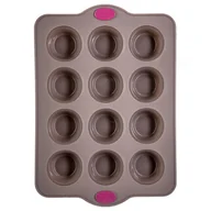 Formy do ciast - Secret de Gourmet Foremka silikonowa świetny element wyposażenia w kuchni który doskonale przyda się do pieczenie muffinek B07NTWM1PR - miniaturka - grafika 1