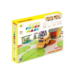 ZESTAW LABIRYNT DROGOWY BUDOWANIE TRASY AUTOBUS SZKOLNY ŚWIATŁO DŹWIĘK - Samochody i pojazdy dla dzieci ZESTAW LABIRYNT DROGOWY BUDOWANIE TRASY AUTOBUS SZKOLNY ŚWIATŁO DŹWIĘK - Samochody i pojazdy dla dzieci - miniaturka - grafika 1