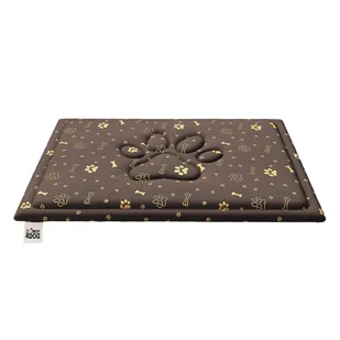 Legowisko dla psa miękkie (mata) duże 130x70 cm wodoodporne Kolor pokrowca: Złote łapki - Legowiska dla psów - miniaturka - grafika 1