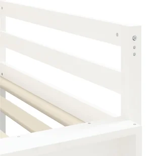 Dziecięce łóżko na antresoli, z wieżą, biało-czarne, 90x200 cm Lumarko! - Łóżka - miniaturka - grafika 12