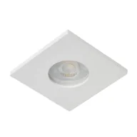 Lampy sufitowe - Kwadratowa lampa sufitowa KANT AZ6050 Azzardo metalowa IP44 biały - miniaturka - grafika 1