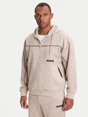 Bluzy męskie - Guess Bluza Z5YQ05 KCJY2 Beżowy Regular Fit - miniaturka - grafika 1