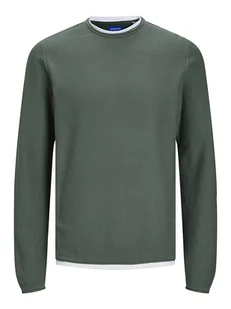 Jack & Jones Sweter w kolorze zielonym - Swetry męskie - miniaturka - grafika 1