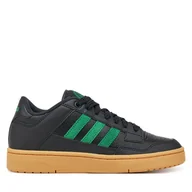 Koszykówka - Sneakersy adidas Rapid Court Low JR3179 Czarny - miniaturka - grafika 1