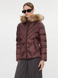 Blauer Kurtka puchowa 23WBLDC03141 Brązowy Regular Fit - Kurtki damskie - miniaturka - grafika 1