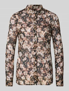 Bluzka o kroju regular fit ze wzorem na całej powierzchni model ‘CLOUIS SHIRT’ - Bluzki damskie Bluzka o kroju regular fit ze wzorem na całej powierzchni model ‘CLOUIS SHIRT’ - Bluzki damskie - miniaturka - grafika 1