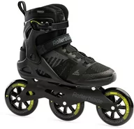 Rolki - Rollerblade Macroblade 110 3WD Black/Lime 2023 - miniaturka - grafika 1