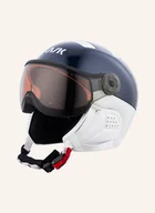 Kaski narciarskie - Kask Kask Narciarski Class Sport Z Wizjerem blau - miniaturka - grafika 1