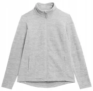 Bluzy damskie - DAMSKI POLAR BLUZA 4F SS23 FLEF049 27M S - miniaturka - grafika 1