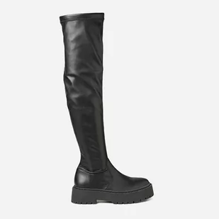 Damskie muszkieterki Steve Madden Esmee Boot SM11001585-001 39 24.6 cm Czarne (8720236276469) - Kozaki damskie - miniaturka - grafika 1