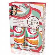 Zestawy kosmetyków damskich - INOAR INOAR Divine Curls Duo Pack zestaw do włosów kręconych INOAR29 - miniaturka - grafika 1