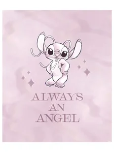 Komar Obraz ścienny - Stitch Always an Angel - rozmiar 30 x 40 cm - Disney, obraz ścienny, druk artystyczny, plakat, pokój dziecięcy - Wyposażenie pokoiku dziecięcego - miniaturka - grafika 1