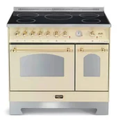 Kuchenki elektryczne - Kuchnia indukcyjna LOFRA DOLCEVITA 90 AVORIO RBID96MFTE/5l - miniaturka - grafika 1