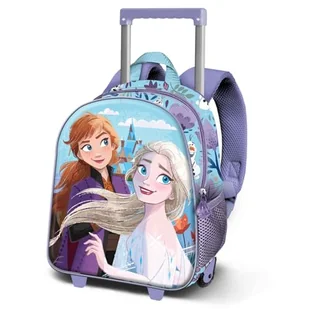 Disney Frozen 2 Spring-mały plecak 3D z kółkami, niebieski, 26 x 34 cm, pojemność 7 l, Niebieski Kraina Lodu 2, Jeden rozmiar, Mały plecak 3D z kółkami - Plecaki - miniaturka - grafika 1