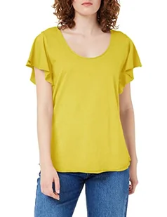 Desigual koszulka damska t-shirt, Żółty (Amarillo Bombay 8041), XS - Koszulki i topy damskie - miniaturka - grafika 1