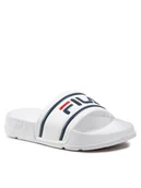 Buty dla chłopców - Fila Klapki Morro Bay Slipper Jr 1010934.1FG Biały - miniaturka - grafika 1