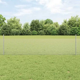 Lumarko Ogrodzenie z słupkami Stal ocynkowana 10 x 0.5 m Stal - Ogrodzenia Lumarko Ogrodzenie z słupkami Stal ocynkowana 10 x 0.5 m Stal - Ogrodzenia - miniaturka - grafika 1